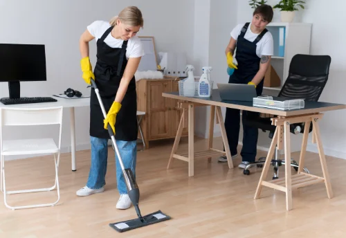 Nettoyage de bureau professionnel à Saint-Nicolas-des-Bois